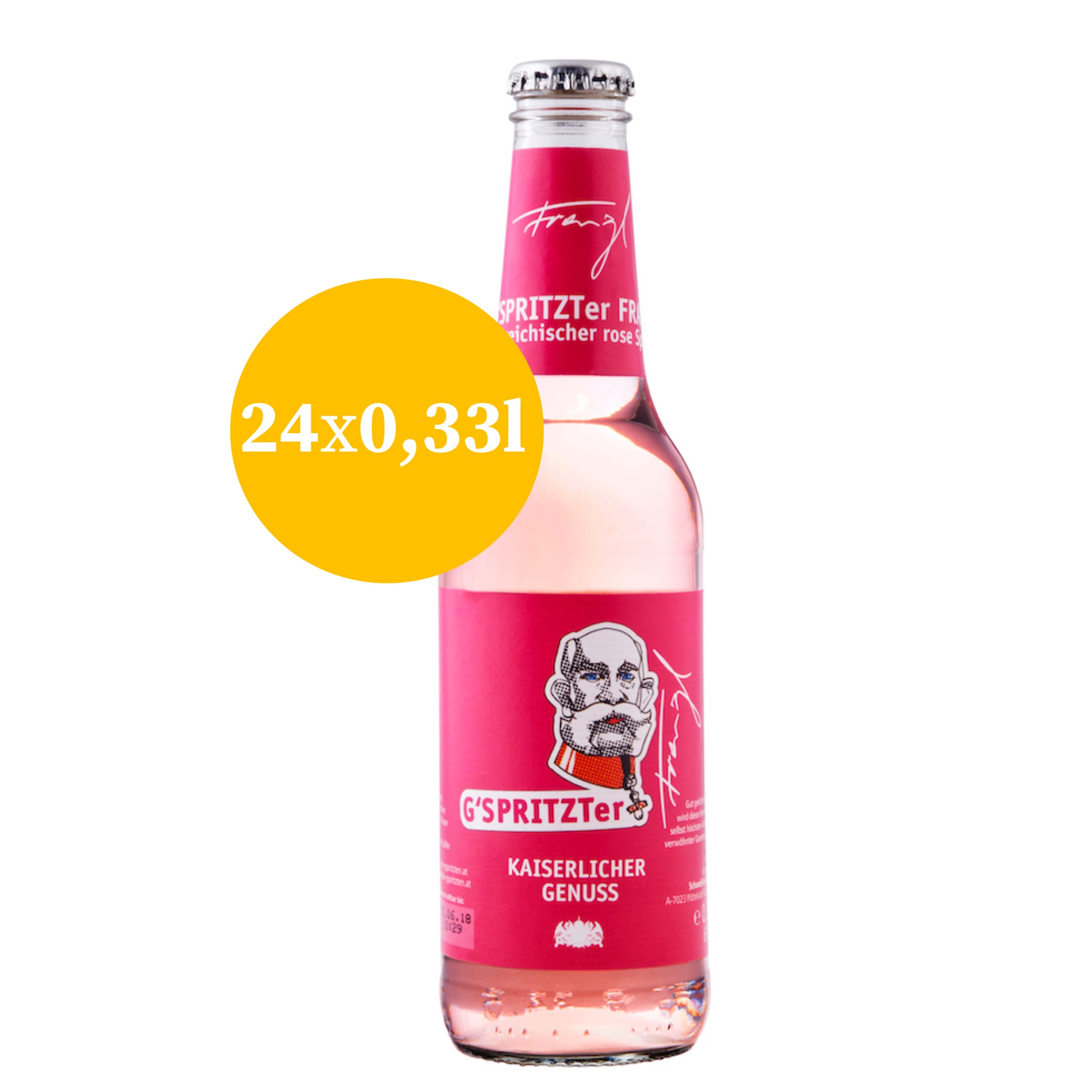 Rosé Spritzer, Gspritzter Franzl, 0,33l